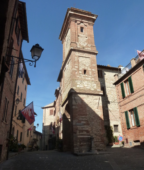 Castelnuovo Berardenga Torre dell'Orologio