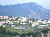 Veduta panoramica di Ravello (visto da Scala)