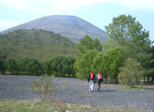 Cono del Vesuvio da Valle dell'Inferno