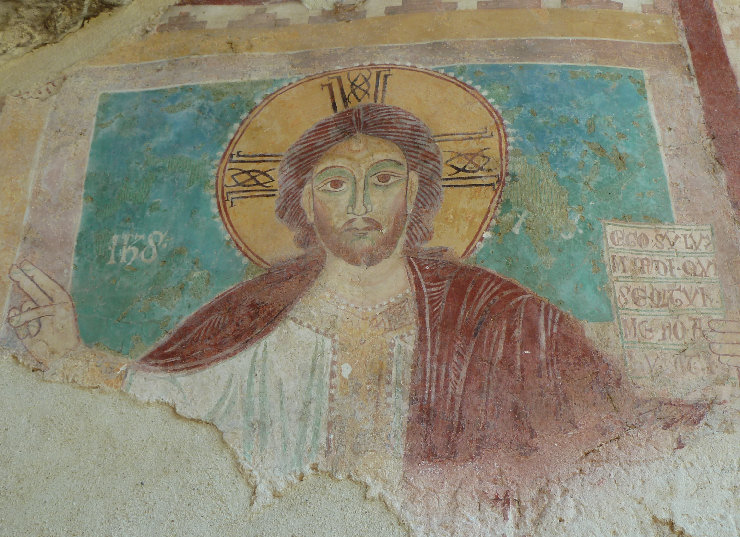 Affresco Eremo_di_San_Bartolomeo in Abruzzo