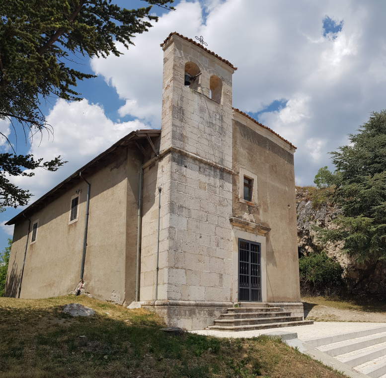 Pescocostanzo foto Chiesa di Sant'Antonio Abate sul Peschio