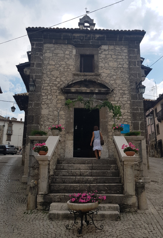 Pescocostanzo chiesa di Santa Maria del Carmine