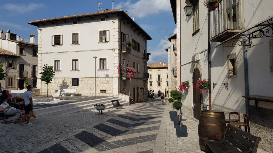 Pescocostanzo via della Fontana