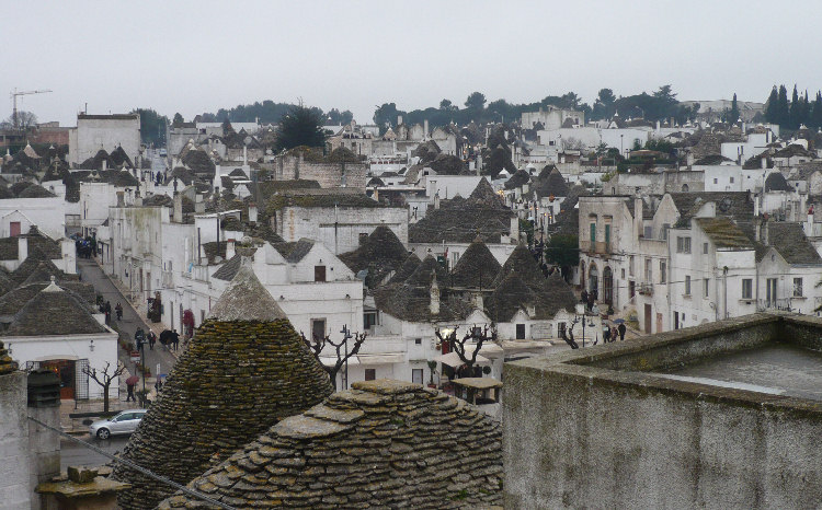 Immagine dei Trulli di Alberobello