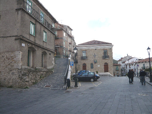 Centro cittadino di Laurino