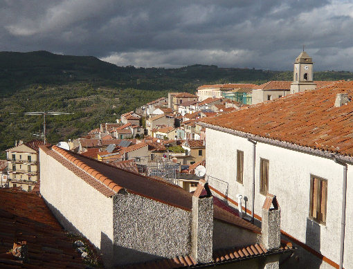 Veduta di Laurino