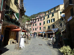 Centro cittadino di Vernazza