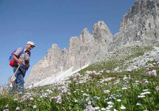Sentiero intorno alle Tre Cime di Lavaredo