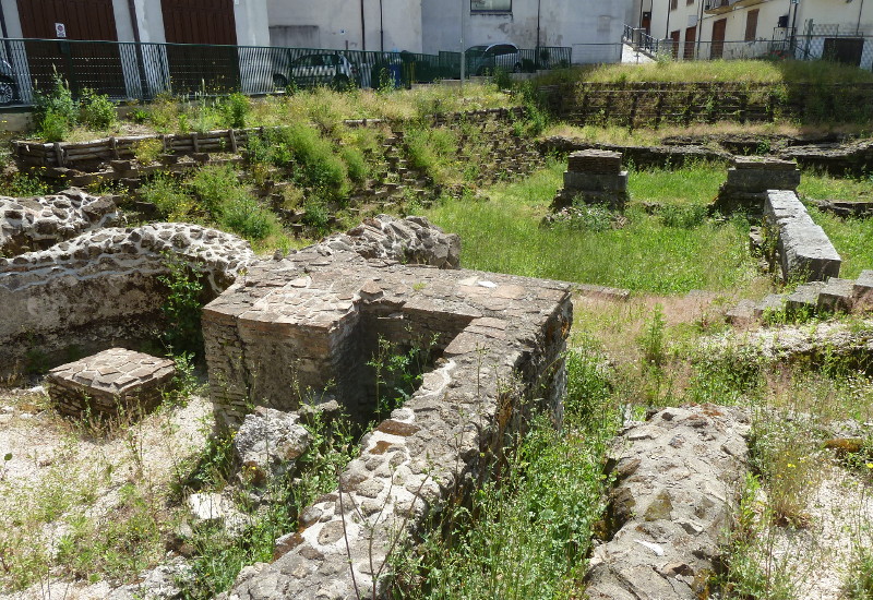 Atripalda Ruderi Basilica Capo La Torre Paleocristiana