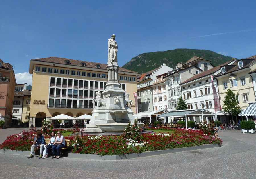 Bolzano Piazza Walther