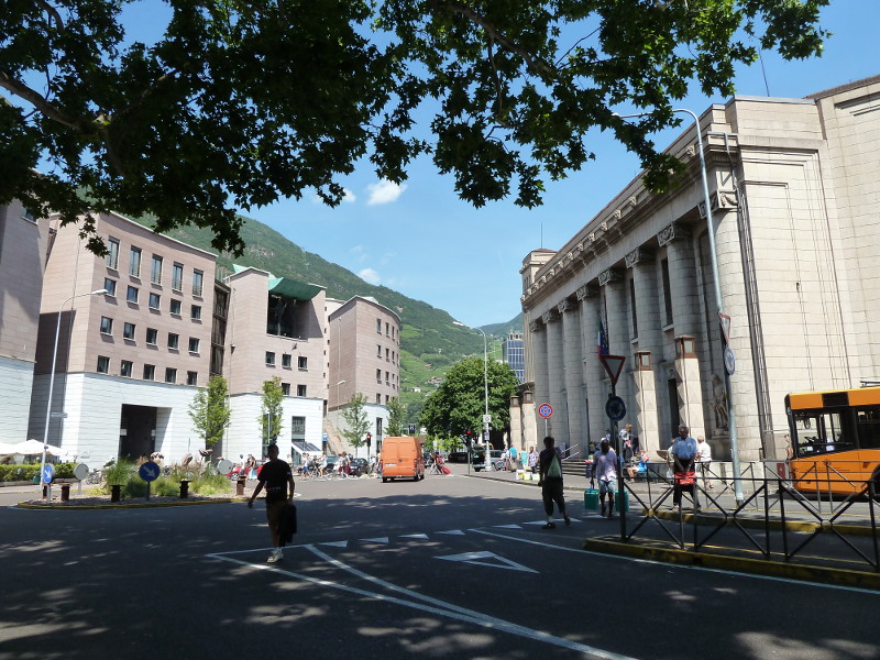 Bolzano Stazione centrale in viale stazione
