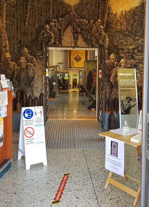 Borgo Valsugana ingresso del Museo della Grande Guerra in Valsugana e sul Lagorai