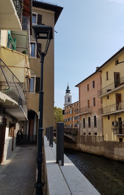 Borgo Valsugana lungo Brenta