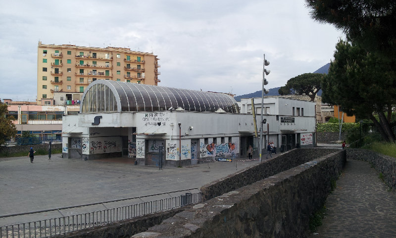 Boscoreale stazione Circumvesuviana