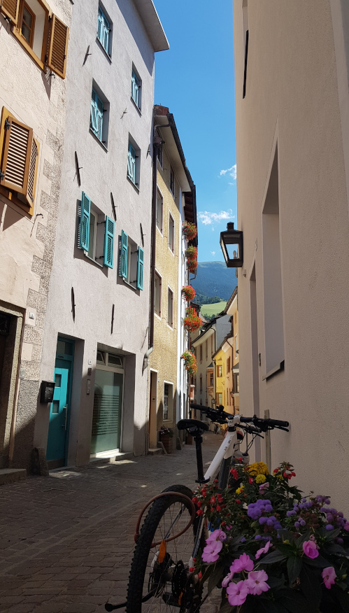 vicoletto di Bressanone nel centro storico