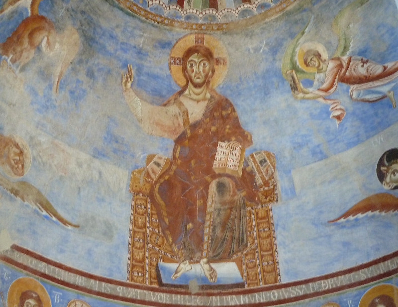 Affresco Basilica Sant'Angelo in Formis