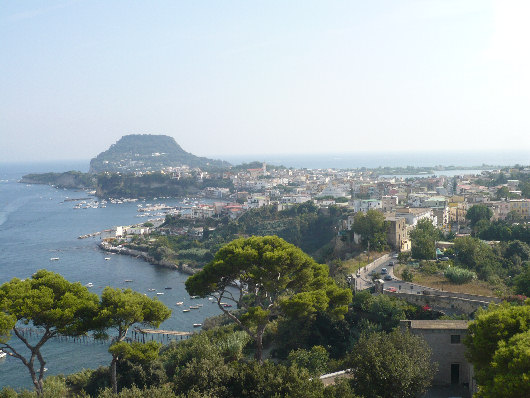 Bacoli vista dal Castello di Baia