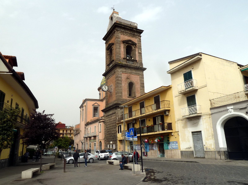 Giugliano in Campania/Giugliano in Campania Campanile Chiesa dell'Annunziata e Corso Campano