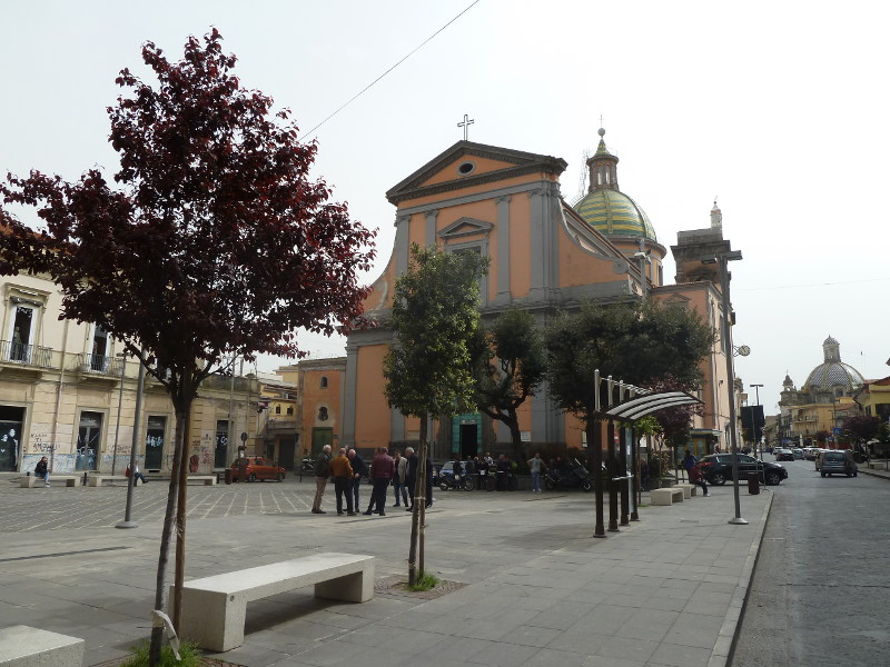 Giugliano in Campania Chiesa Santa Sofia e Piazza Matteotti