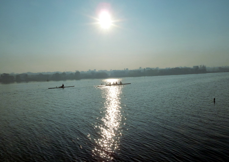 Lago Patria e canoe