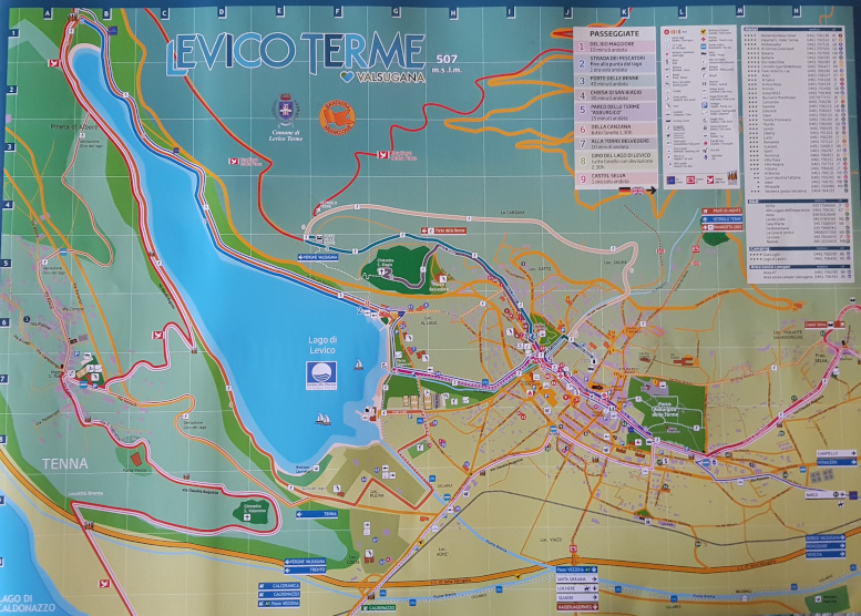 Cartina di Levico_Terme