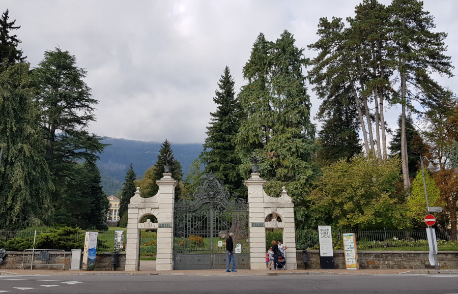 Ingresso al Levico Terme Parco_Asburgico