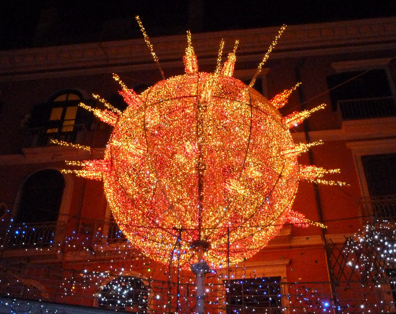 Sole luminoso Salerno Lucid'Artista