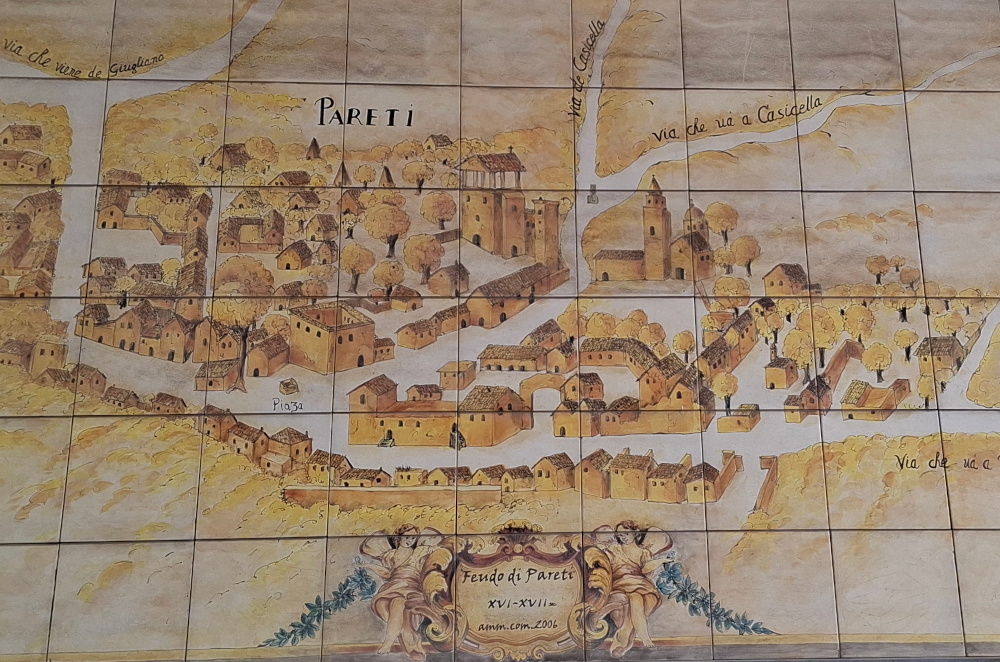 Feudo di Pareti XVI secolo