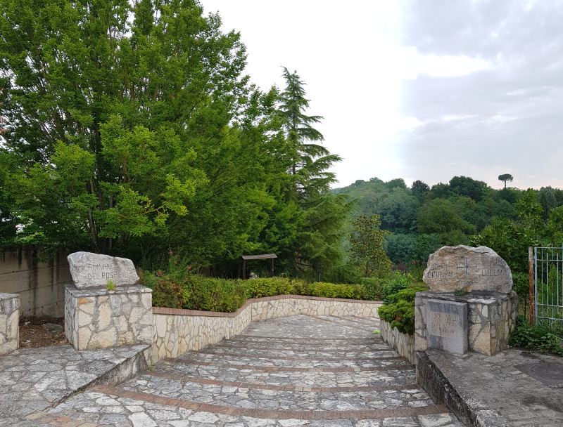 Inizio del Cammino del Rosario da Pietrelcina