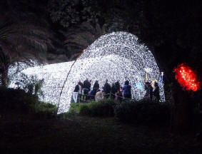 Tunnel di luci di Salerno