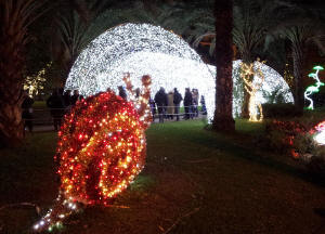 Tunnel luminoso Salerno