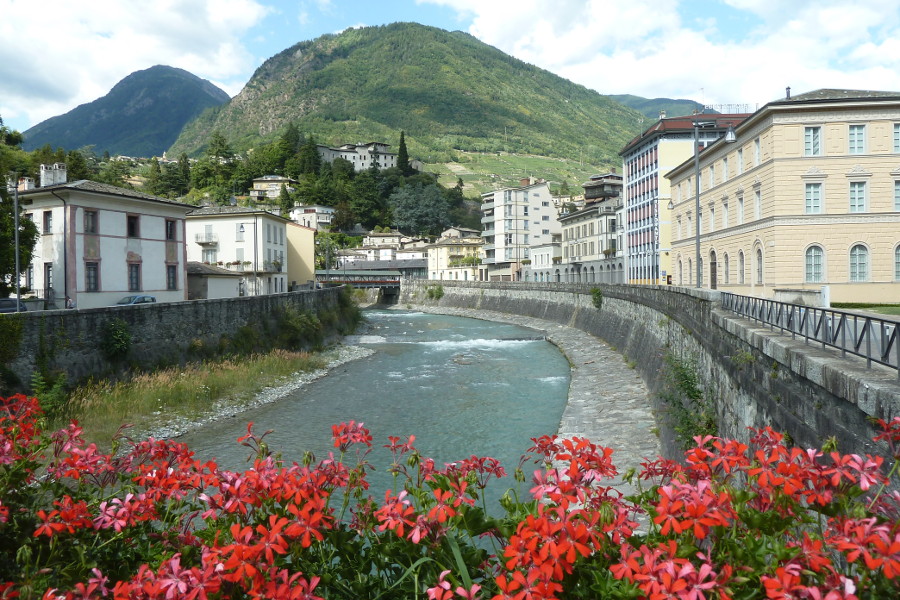 Fiume Mallero a Sondrio