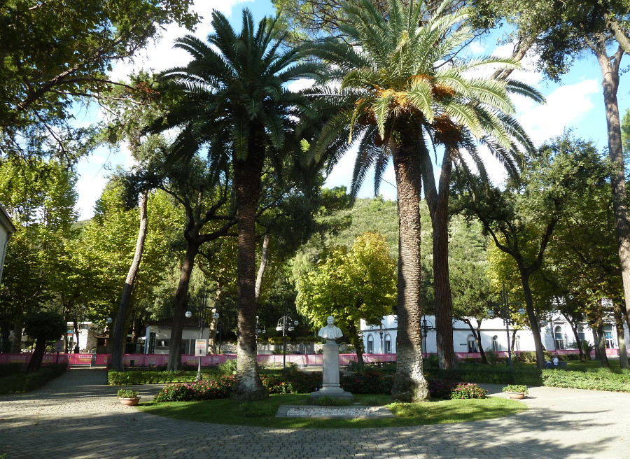 Ingresso alle Terme di Telese