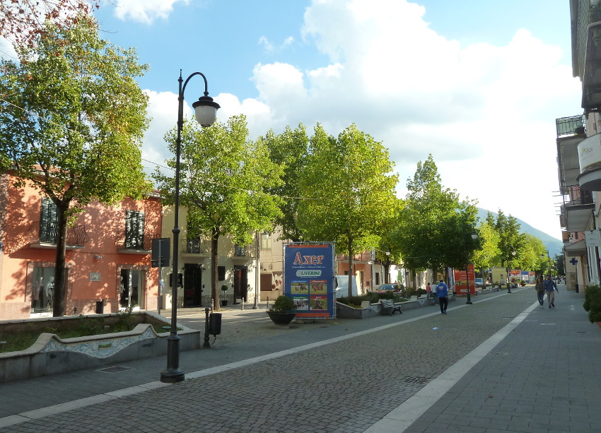 Telese Terme viale Minieri