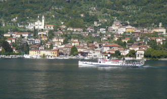 Battello turistico sul Lago di Como