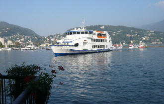 Battello sul Lago di Como