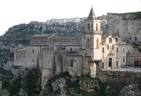 Chiesa San_Pietro_Caveoso Sassi di Matera