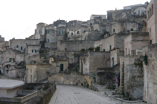 Via D'Addozio nei sassi di Matera