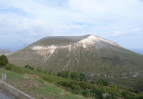 Vulcano dell'sola Vulcano nelle Eolie