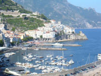 Veduta di Amalfi