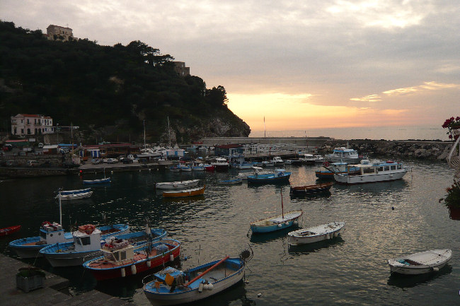 Tramonto al porto di Marina_della_Lobra