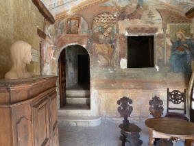 Foto interno Lazzaretto SantaRita Roccaporena