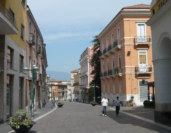 Corso_Garibaldi di Benevento