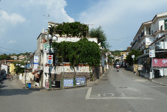 Centro cittadino di Palinuro