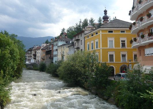 Brunico e il Fiume_Rienza
