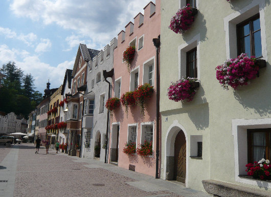 Centro cittadino di Brunico
