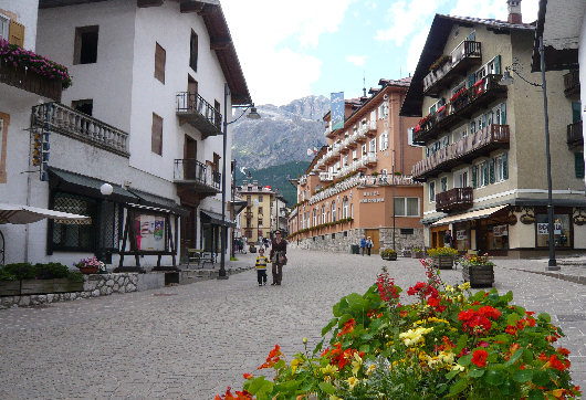 Isola pedonale di Cortina_d'Ampezzo