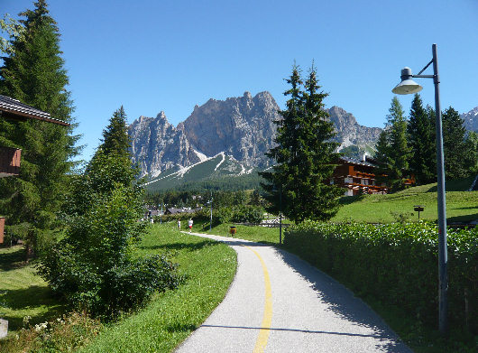 Pista ciclabile - Cortina d'Ampezzo