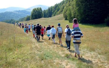 Escursionisti in cammino (foto di De Maio Agostino)