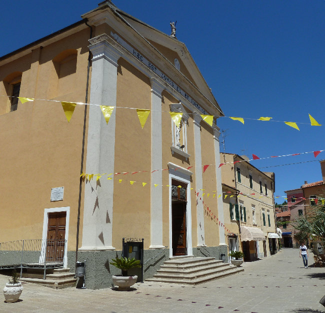 Porto_Azzurro: la chiesa